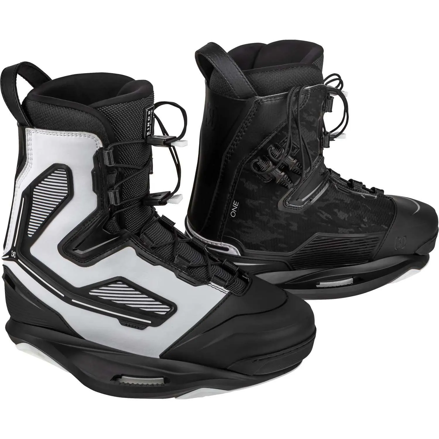 2023 RONIX ONE BLACKOUT WAKEBOARD WITH ONE BOOTS