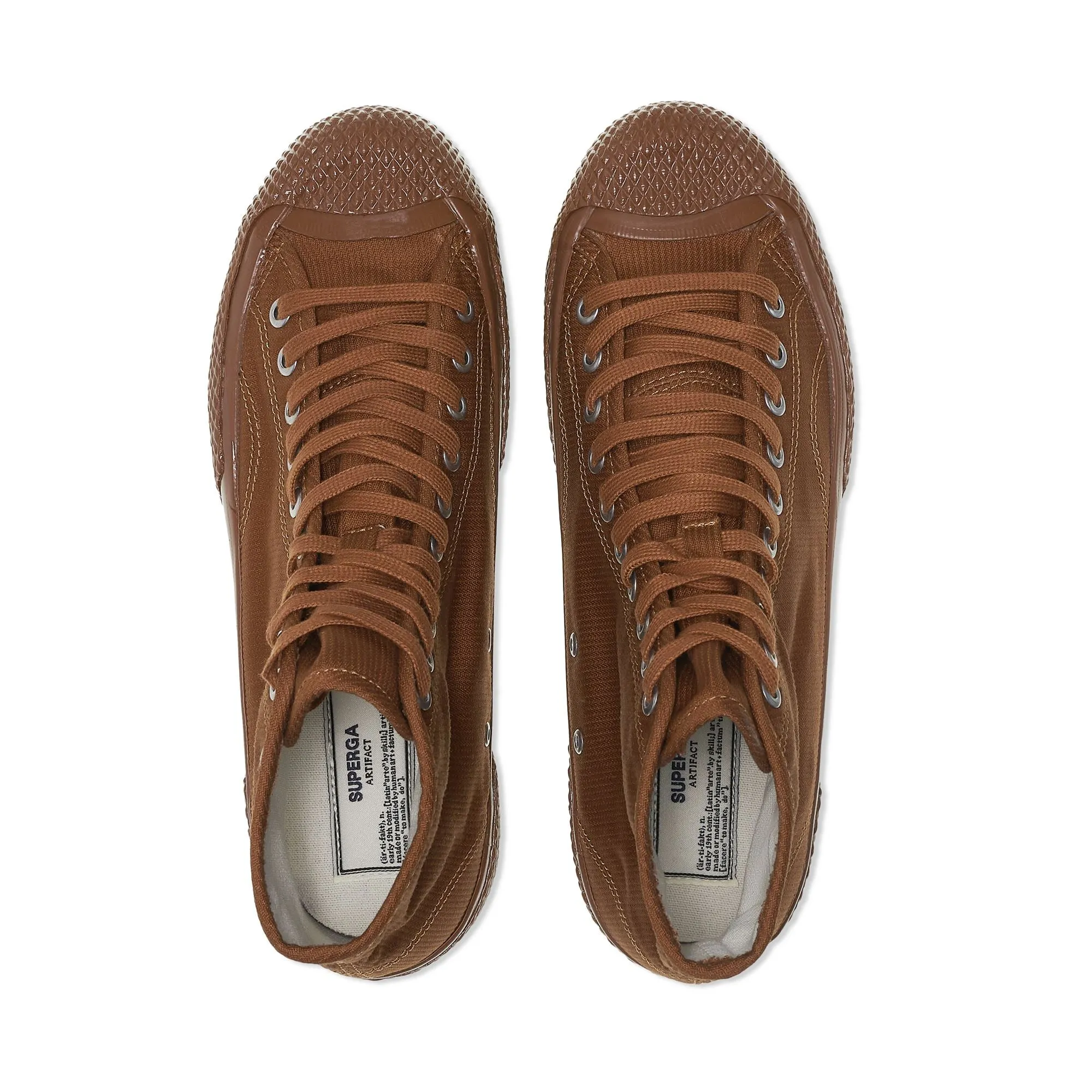 2435 MILITARY DECK PIQUE - Sneakers - High Cut - Unisex - CARAMEL