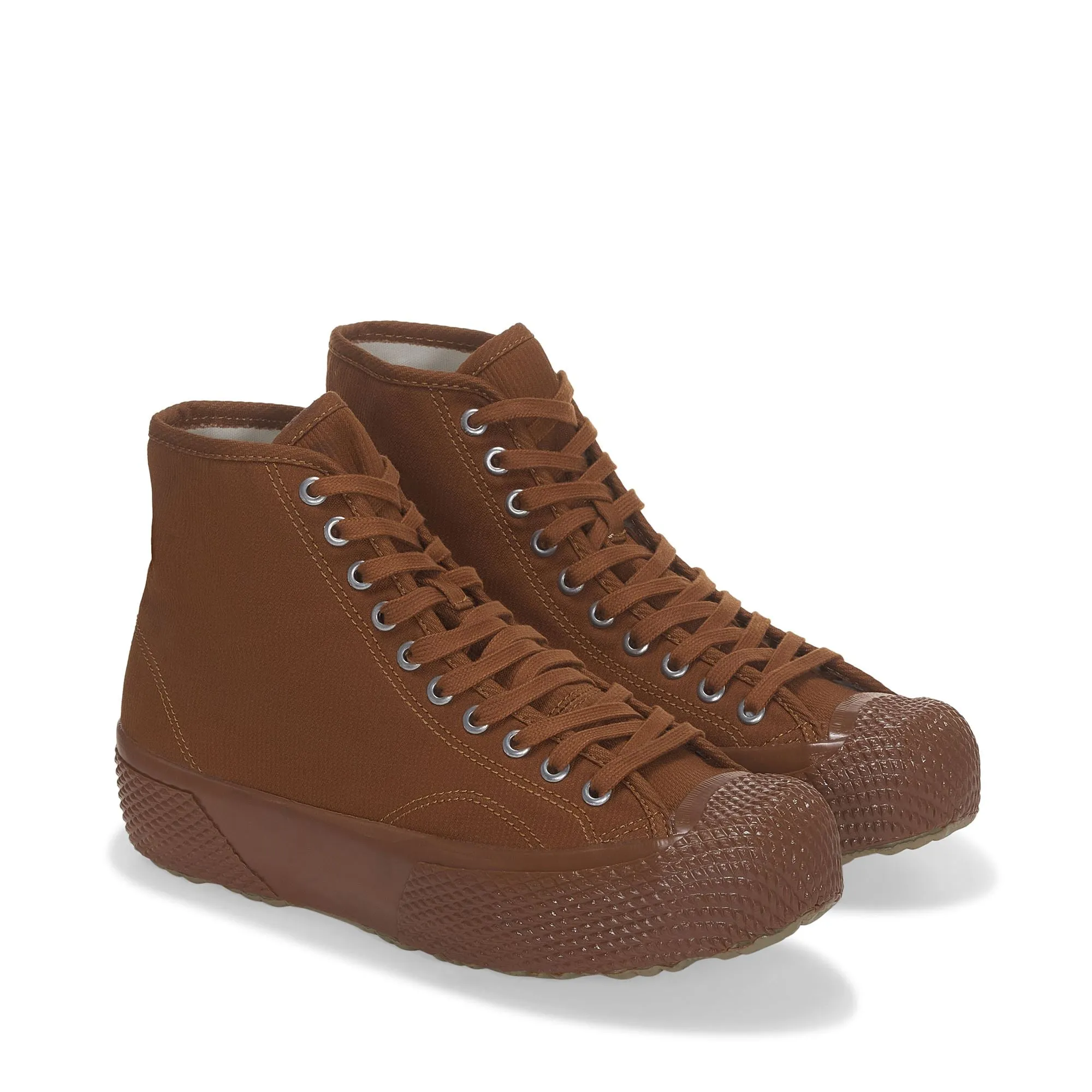 2435 MILITARY DECK PIQUE - Sneakers - High Cut - Unisex - CARAMEL