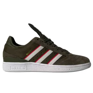 Adidas Busenitz x Dan Mancina Gray Red White Suede Shoes