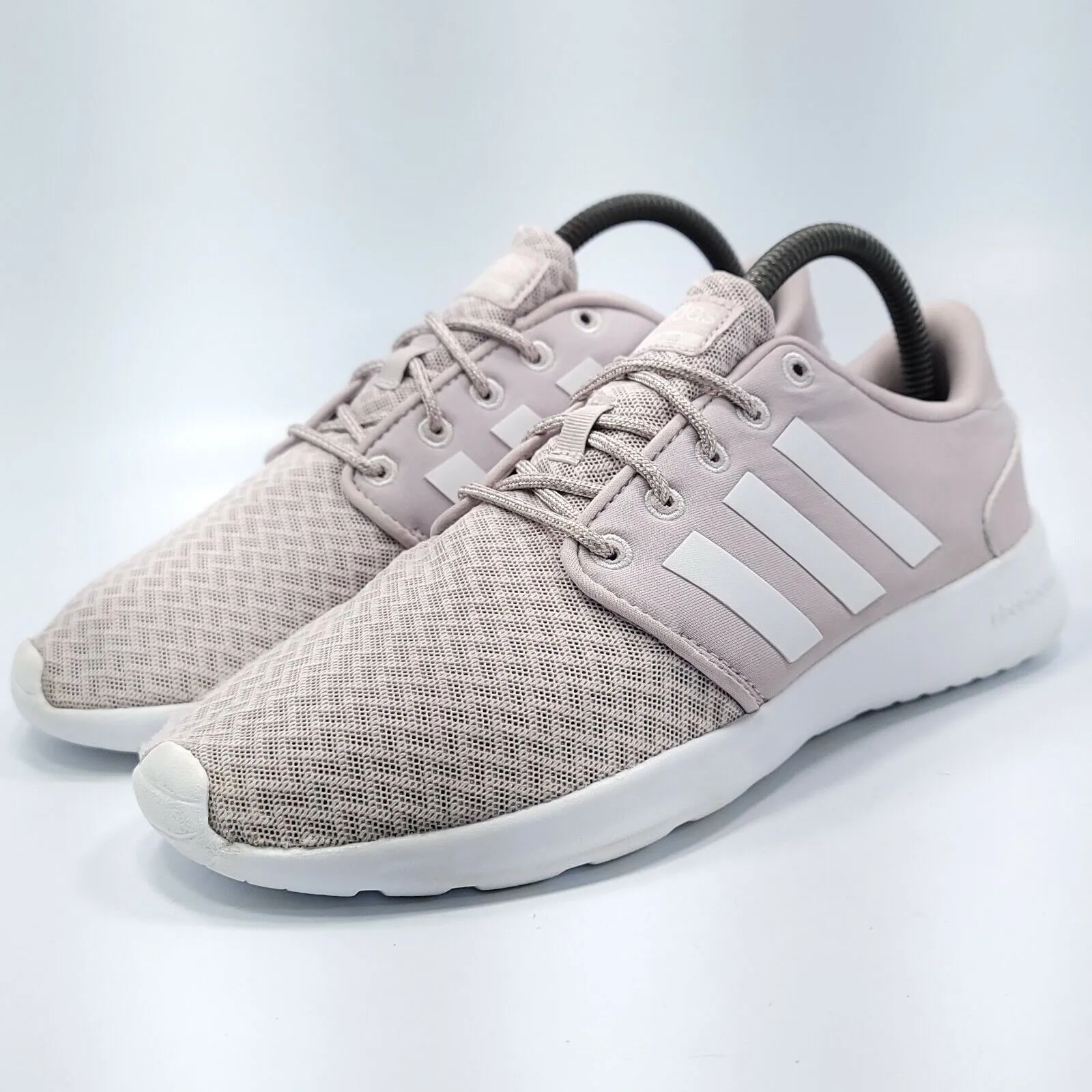 adidas Cloudfoam QT Racer Shoe - Women's Running Ice Purple/White/Light grey