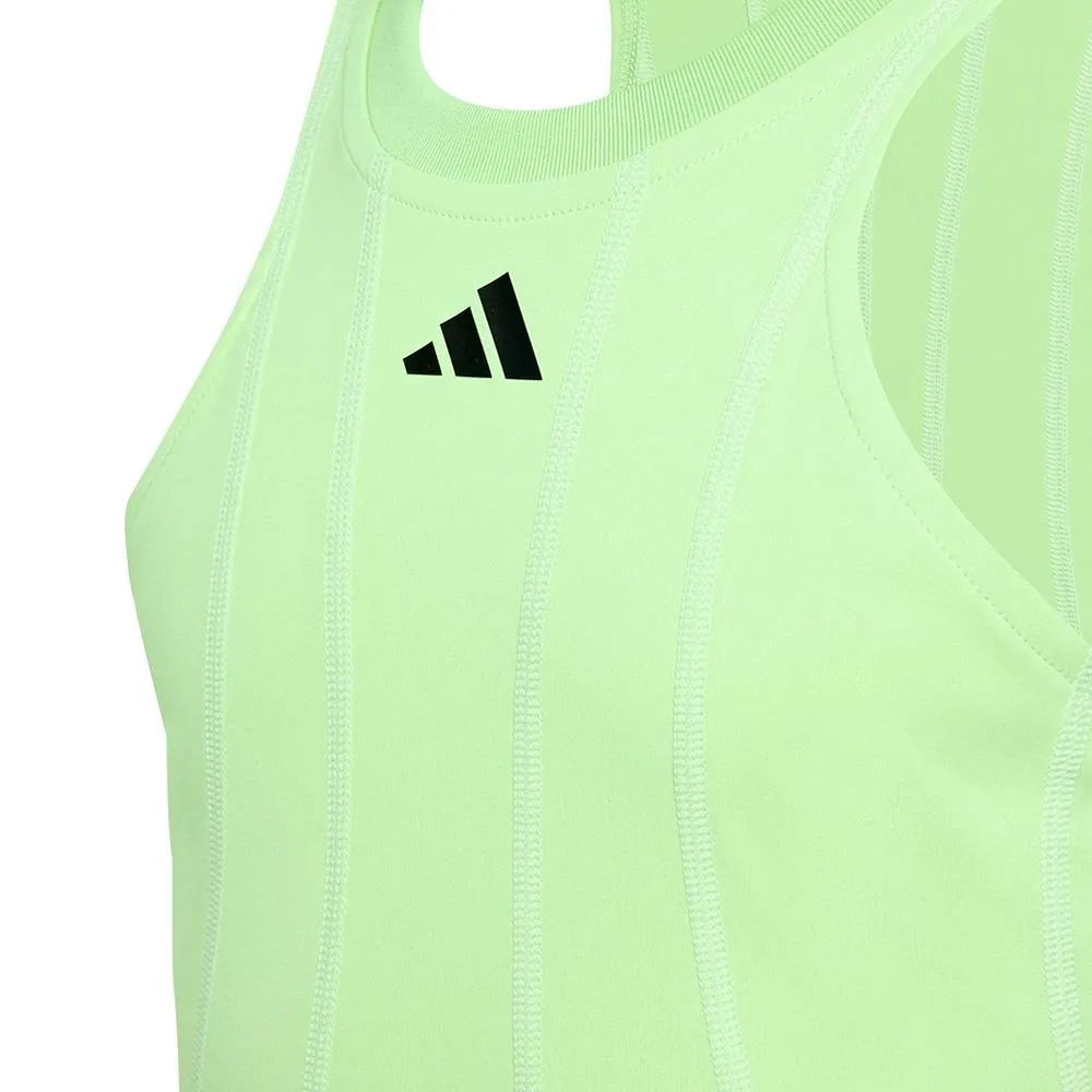 adidas Girls Pro Dress - Semi Green Spark