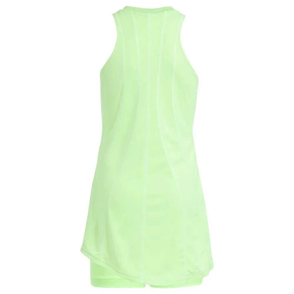 adidas Girls Pro Dress - Semi Green Spark