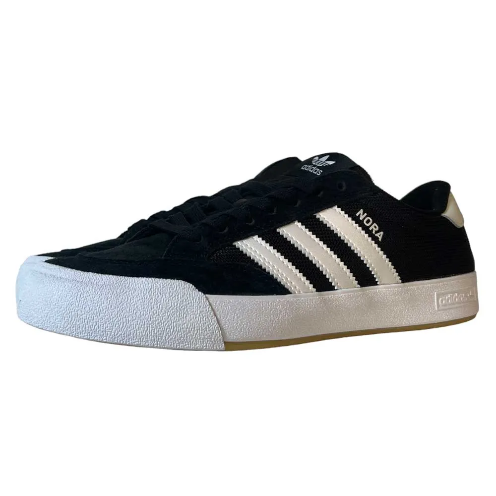 Adidas Nora Black Zero Spark Suede Knit Shoes