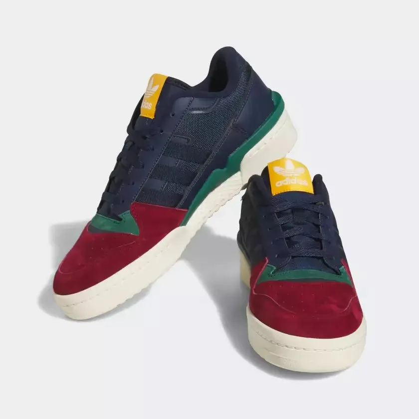 adidas Originals Forum Exhibit Low 2.0 Shoes -Burgundy/Navy/Green