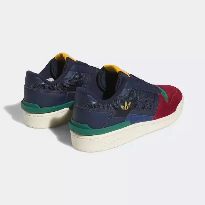 adidas Originals Forum Exhibit Low 2.0 Shoes -Burgundy/Navy/Green