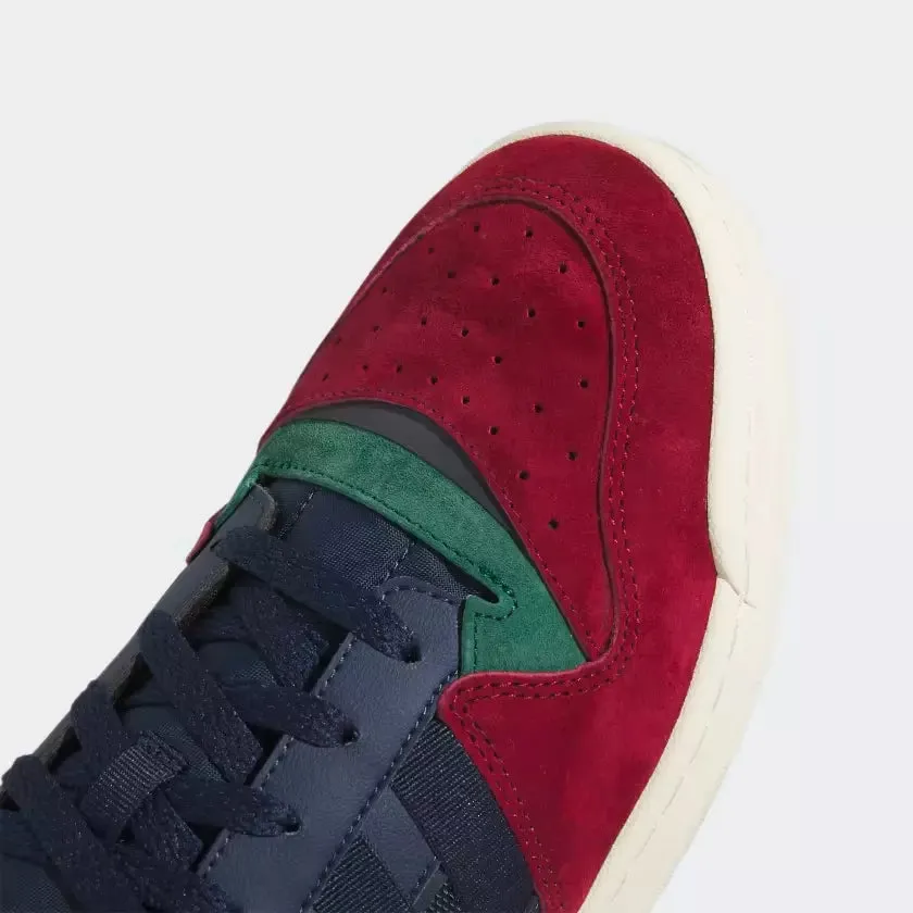 adidas Originals Forum Exhibit Low 2.0 Shoes -Burgundy/Navy/Green