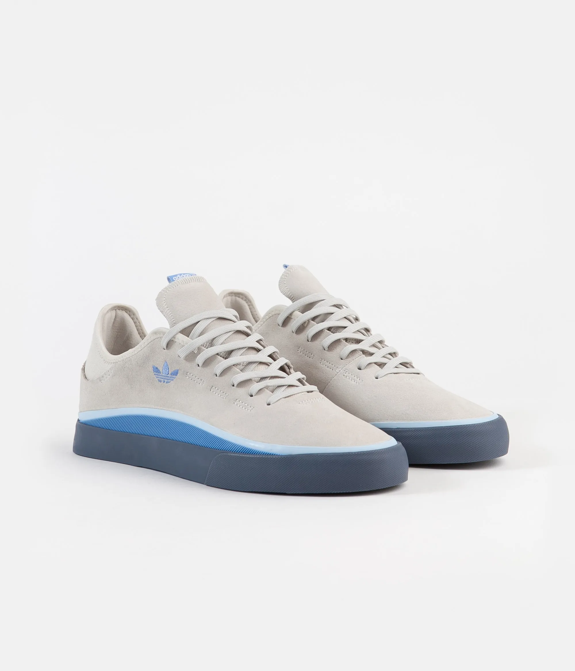 Adidas Sabalo Shoes - Raw White / Glow Blue / Real Blue