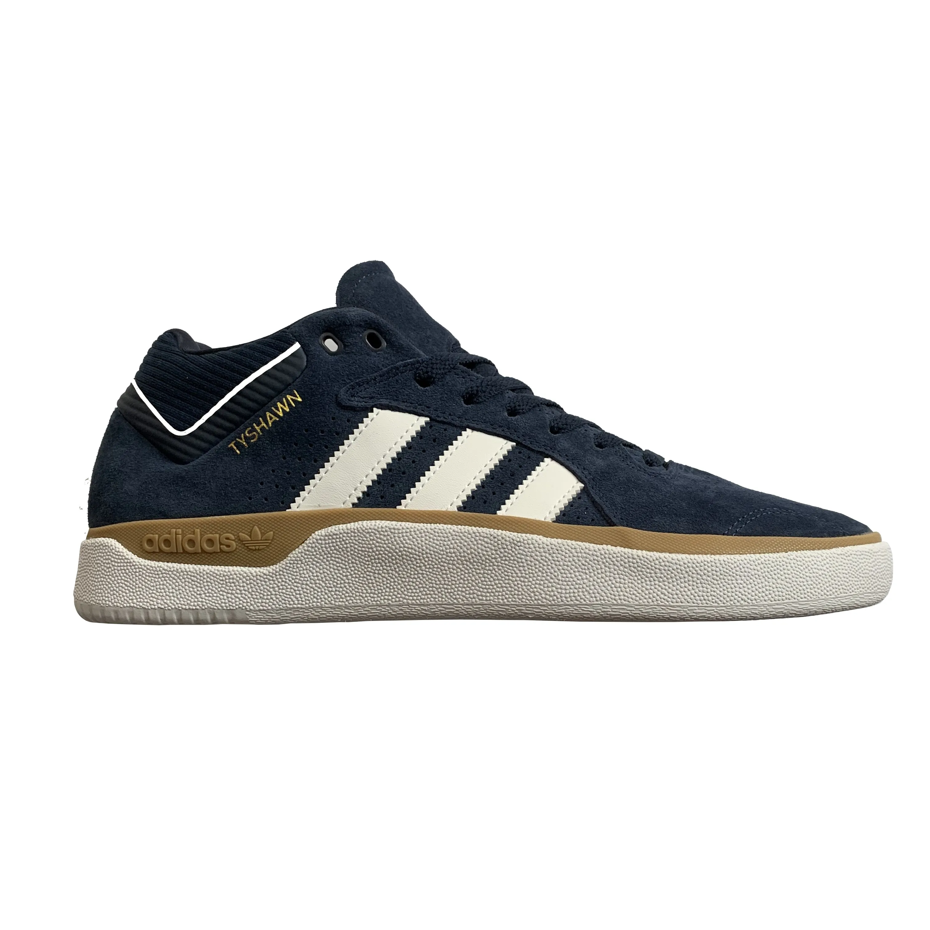 Adidas Skateboarding Tyshawn Shoes - Navy/White/Gum