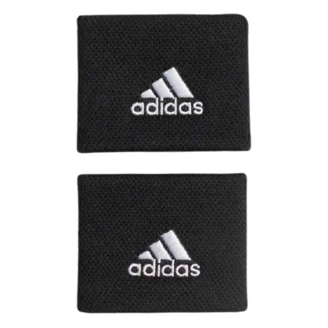 Adidas Unisex Tennis Small Wristband Black/White