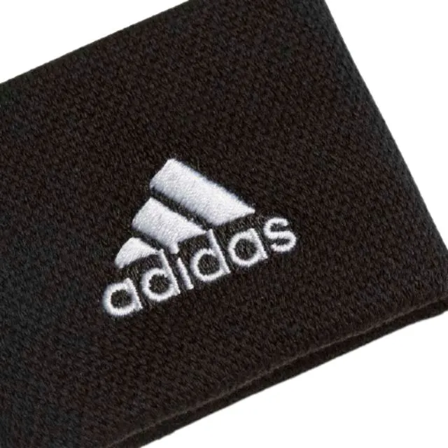 Adidas Unisex Tennis Small Wristband Black/White