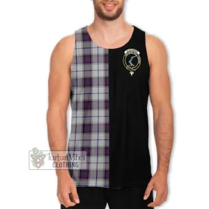 Alexander of Menstry Dress Tartan Men's Tank Top with Family Crest and Half Of Me Style