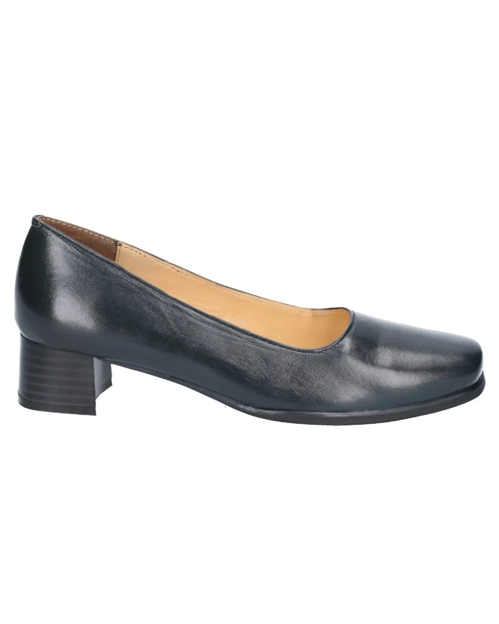 Amblers Womens Walford X Wide Fit Court Shoes