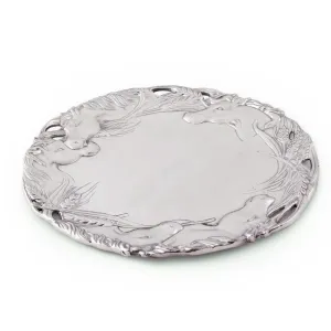 Arthur Court Horse 12" Round Tray