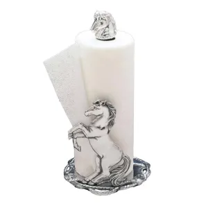 Arthur Court Horse Paper Towel Holder