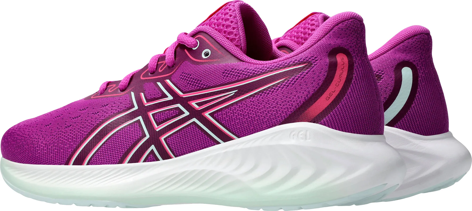 Asics Gel Cumulus 26 GS Junior Running Shoes - Pink