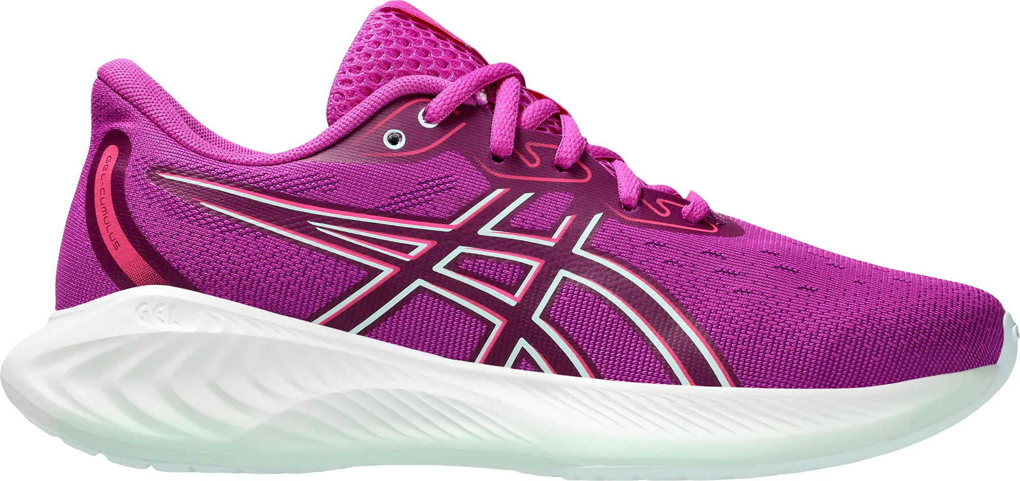 Asics Gel Cumulus 26 GS Junior Running Shoes - Pink