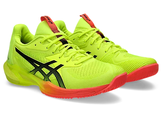 Asics Solution Speed FF 3 Paris Women's Tennis Shoe Safety Yellow/Black