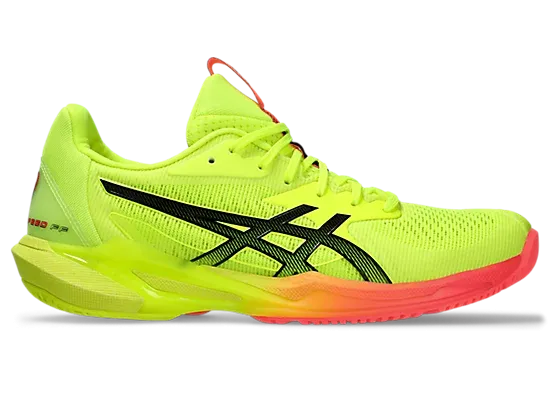 Asics Solution Speed FF 3 Paris Women's Tennis Shoe Safety Yellow/Black