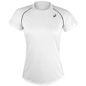 Asics Women's Short Sleeve Piping Tee - Brilliant White