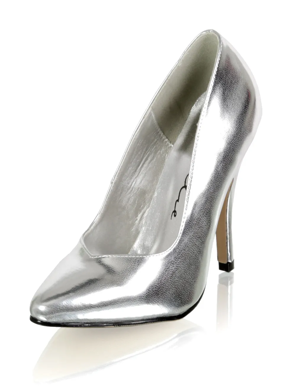 Back to Basics Court Shoe Silver