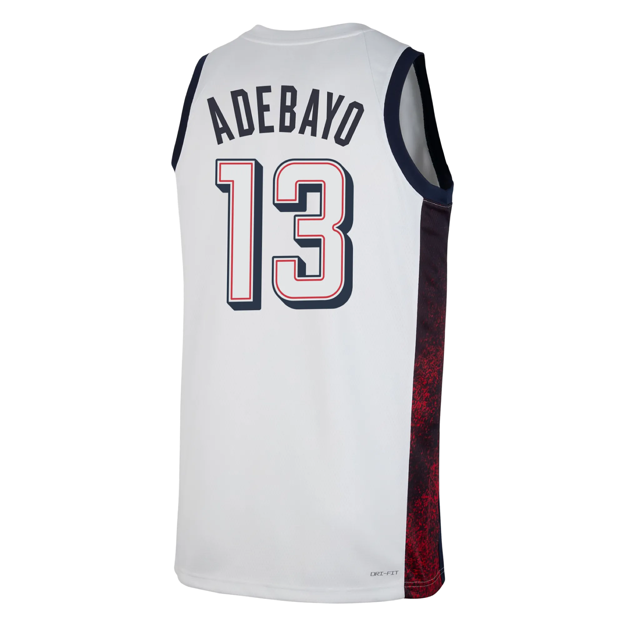 Bam Adebayo Nike 2024 USA Basketball White Swingman Jersey