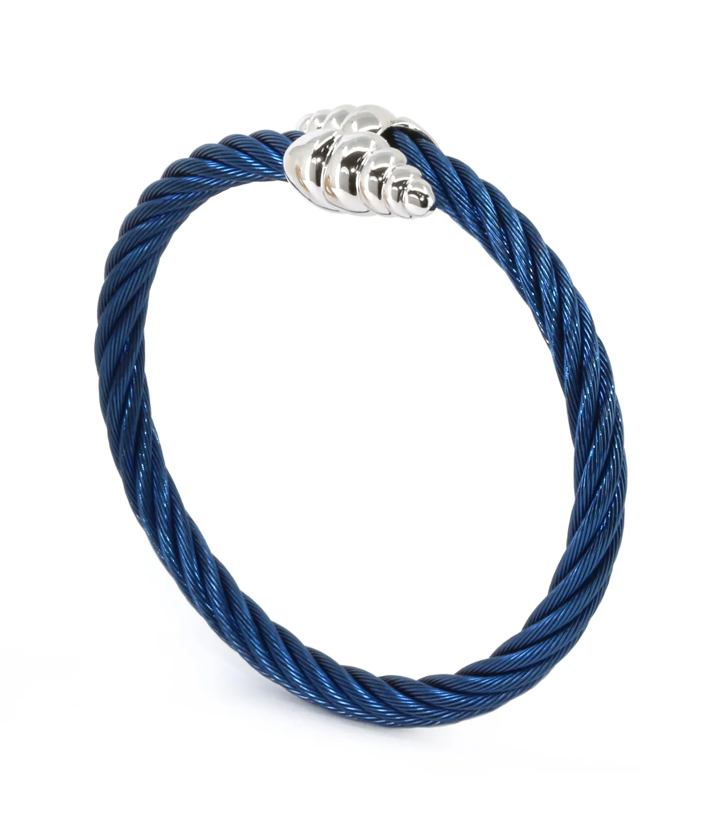 Bangle Celtic Coquille Blue