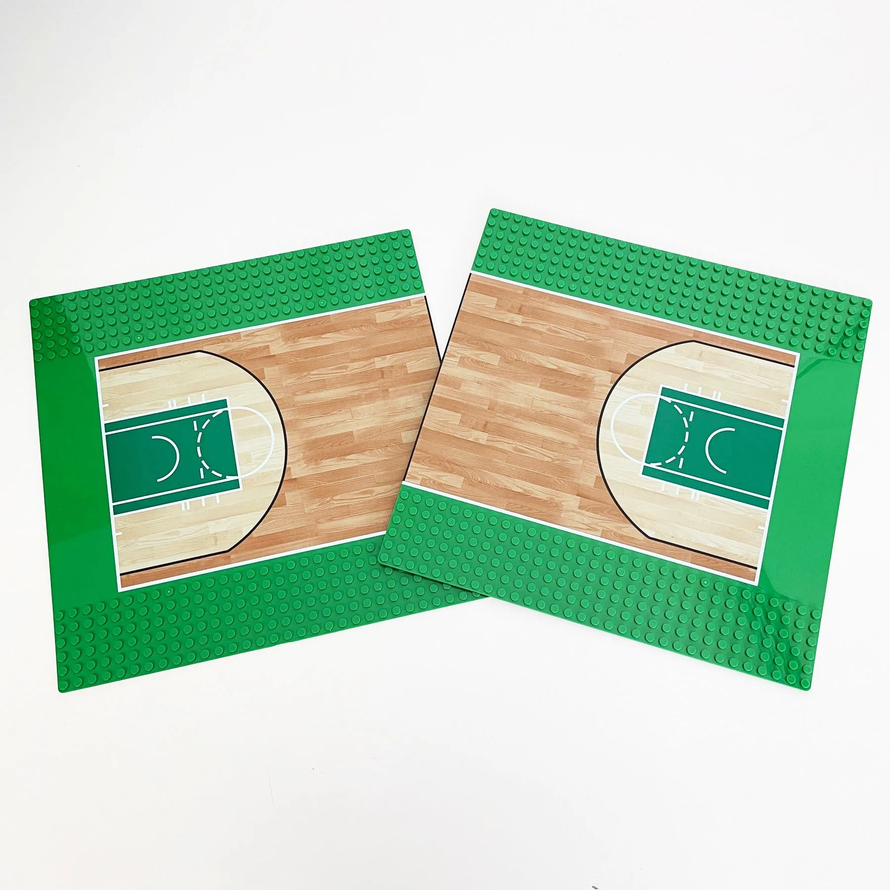 Basketball Court Printed 32x32 Stud - Unbranded Baseplate