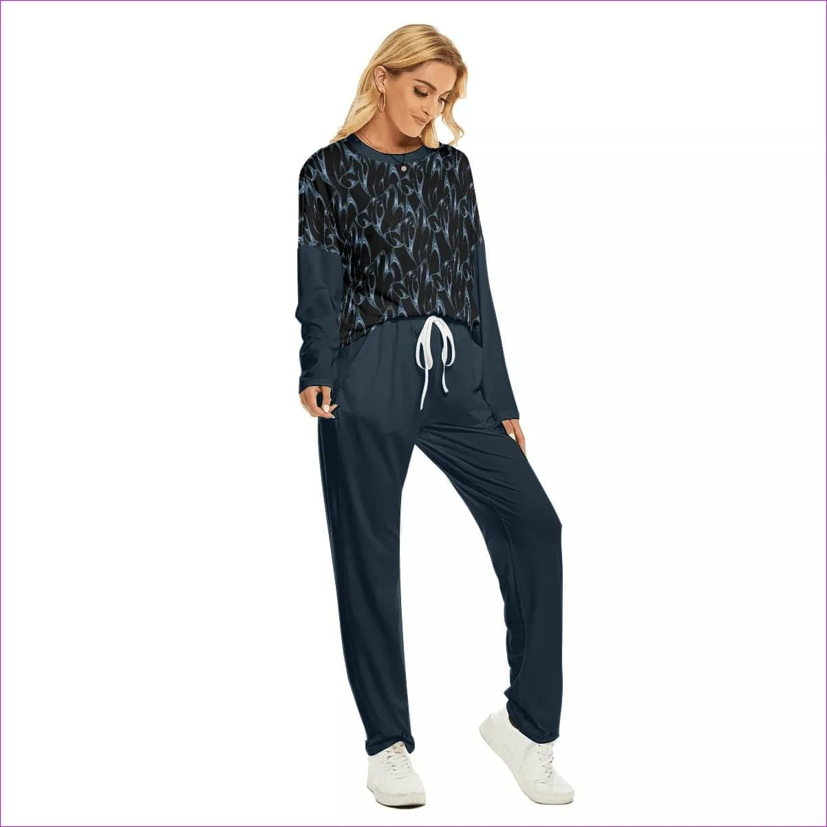 Bay Womens Top & Pants Outfit Set