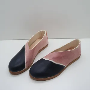 BBF24 SALE. SIZE 41. THE RAE. TWO TONE NORI AND BLUSH. PHL