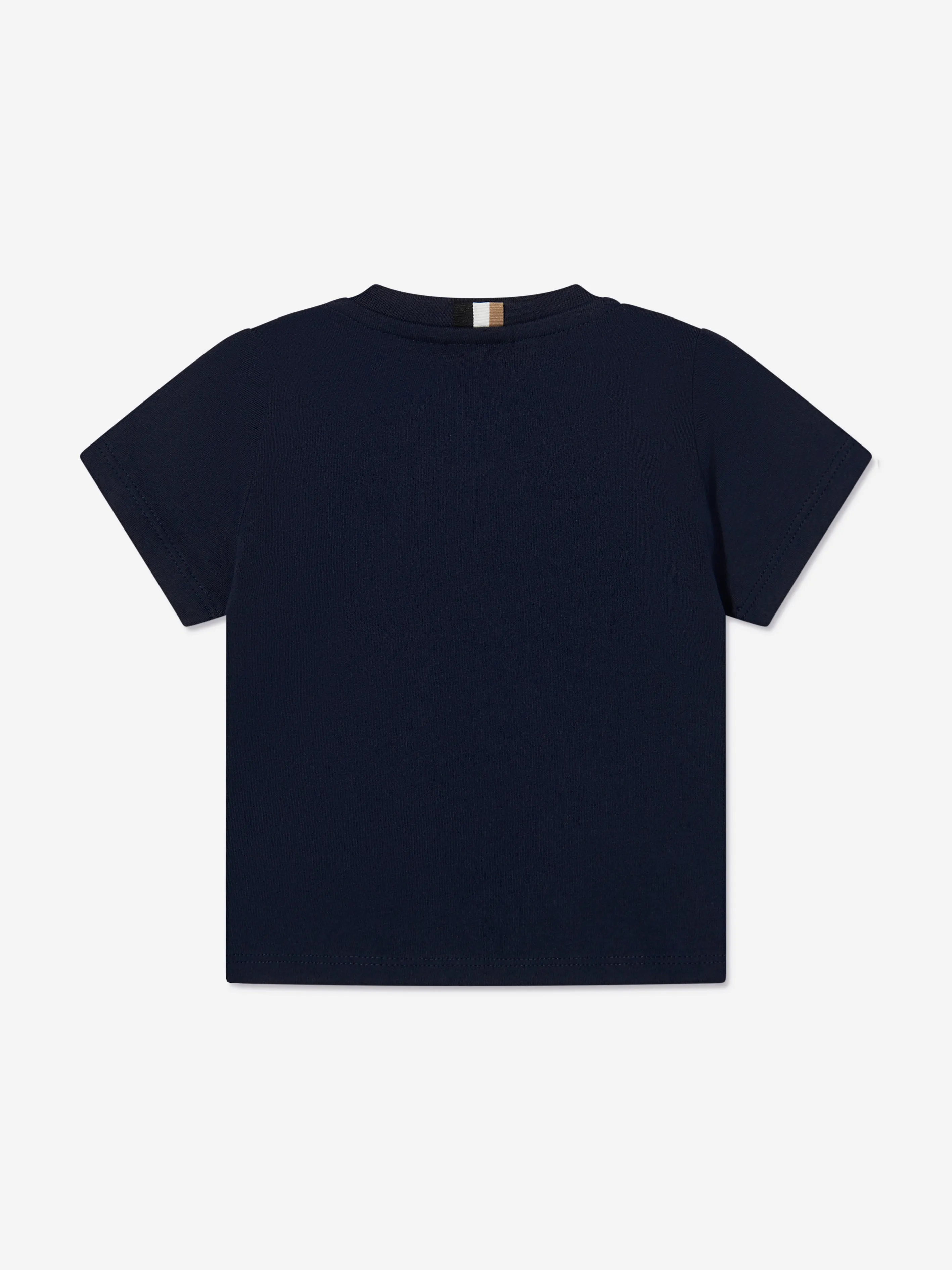 BOSS Baby Boys Tennis Court T-Shirt In Navy