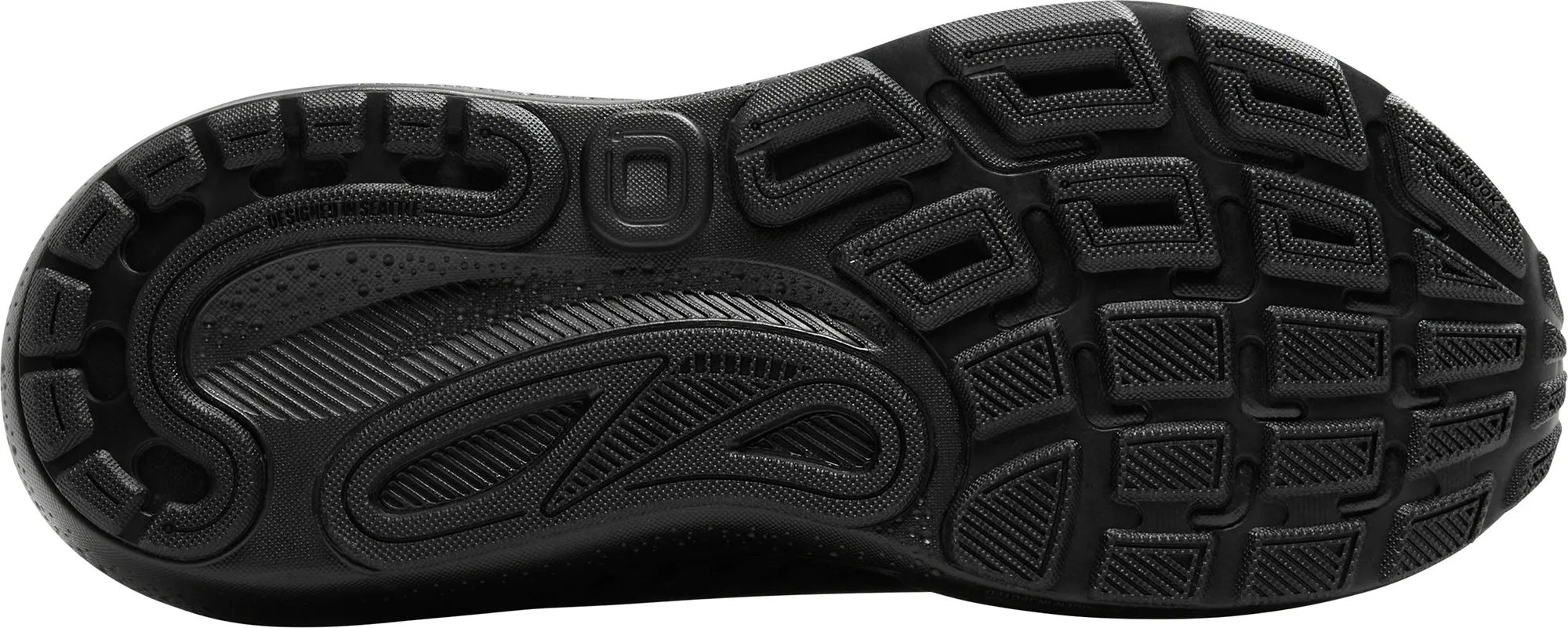 Brooks Adrenaline GTS 24 WIDE FIT Mens Running Shoes - Black