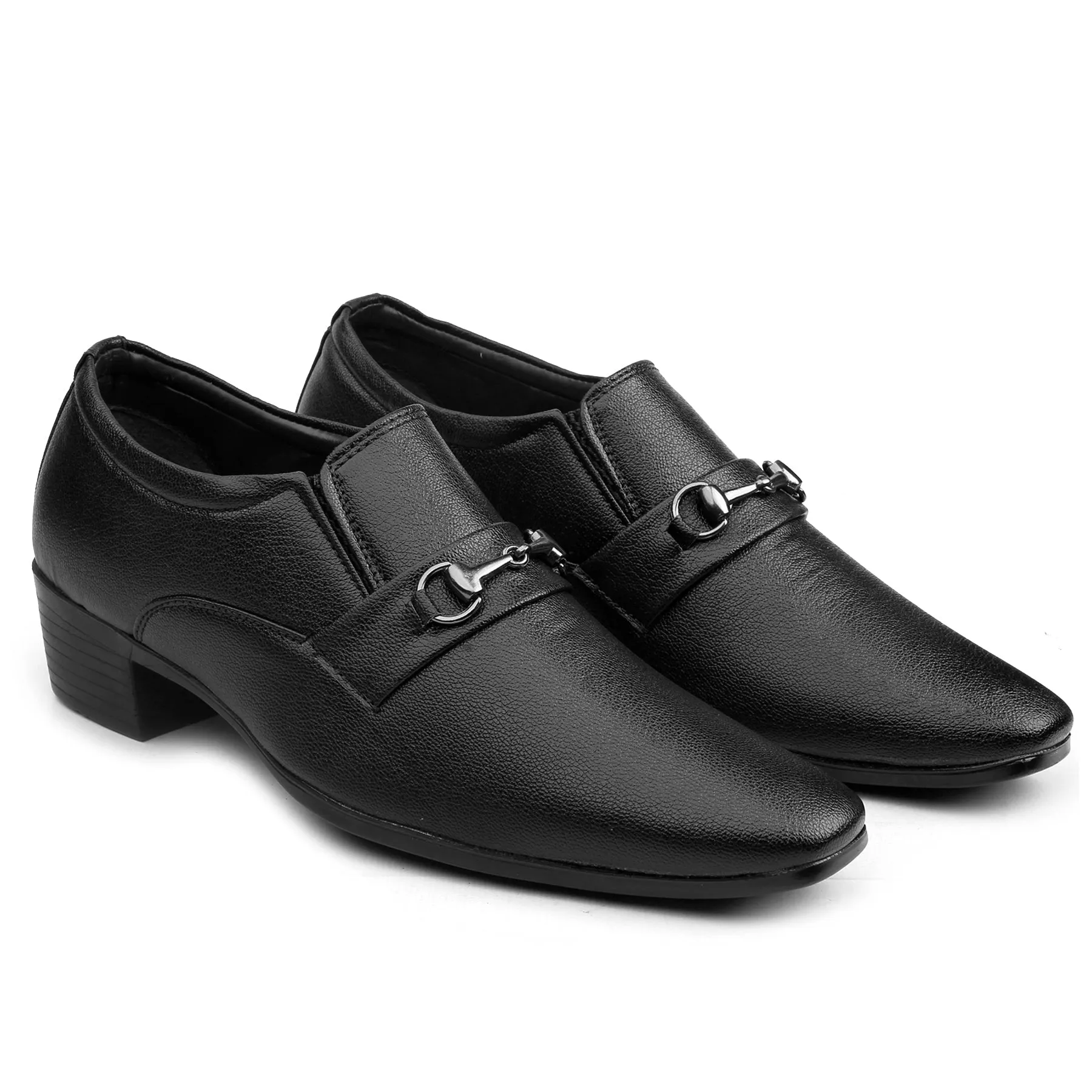 BXXY Premium Range Buckle Formal Slip-ons For Men