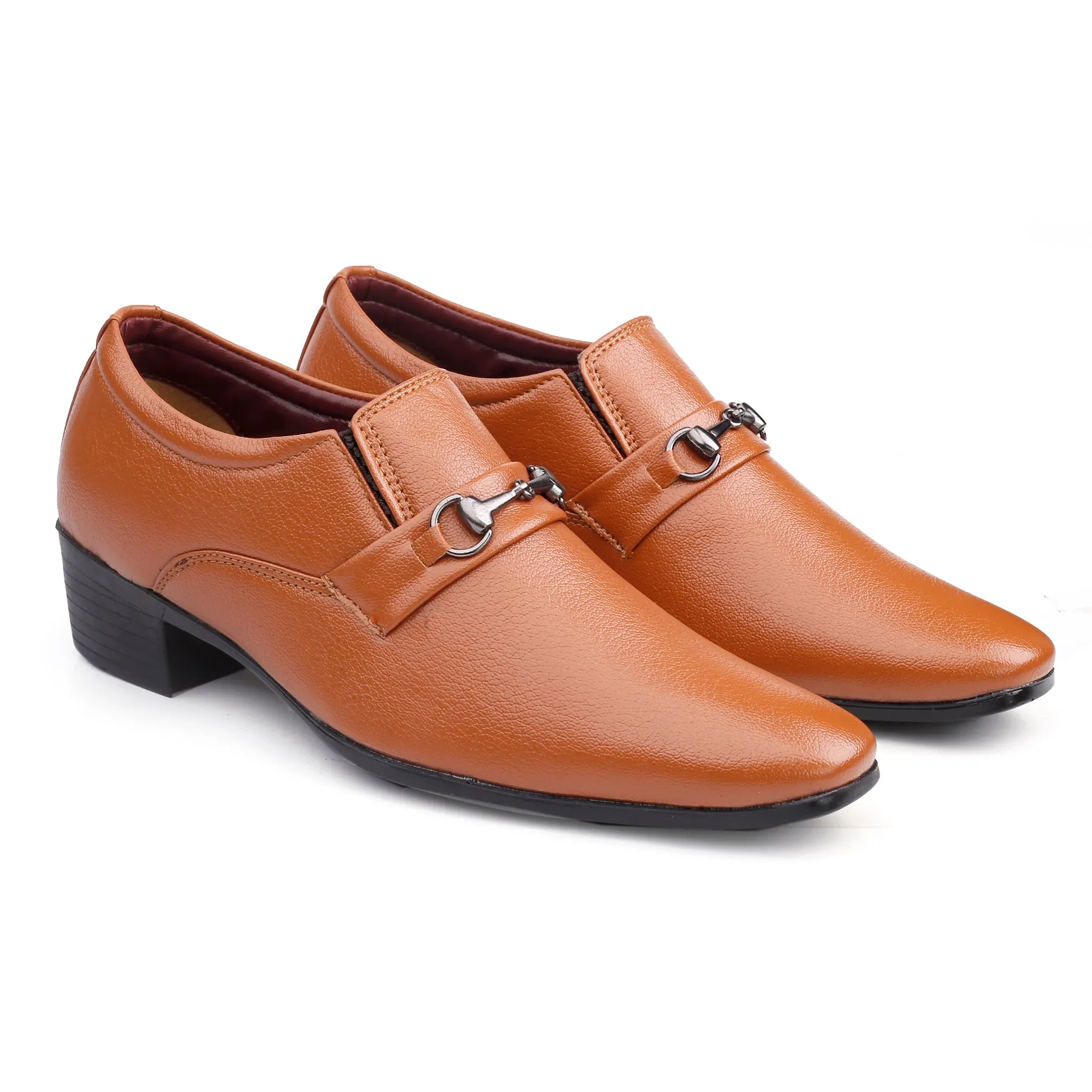 BXXY Premium Range Buckle Formal Slip-ons For Men