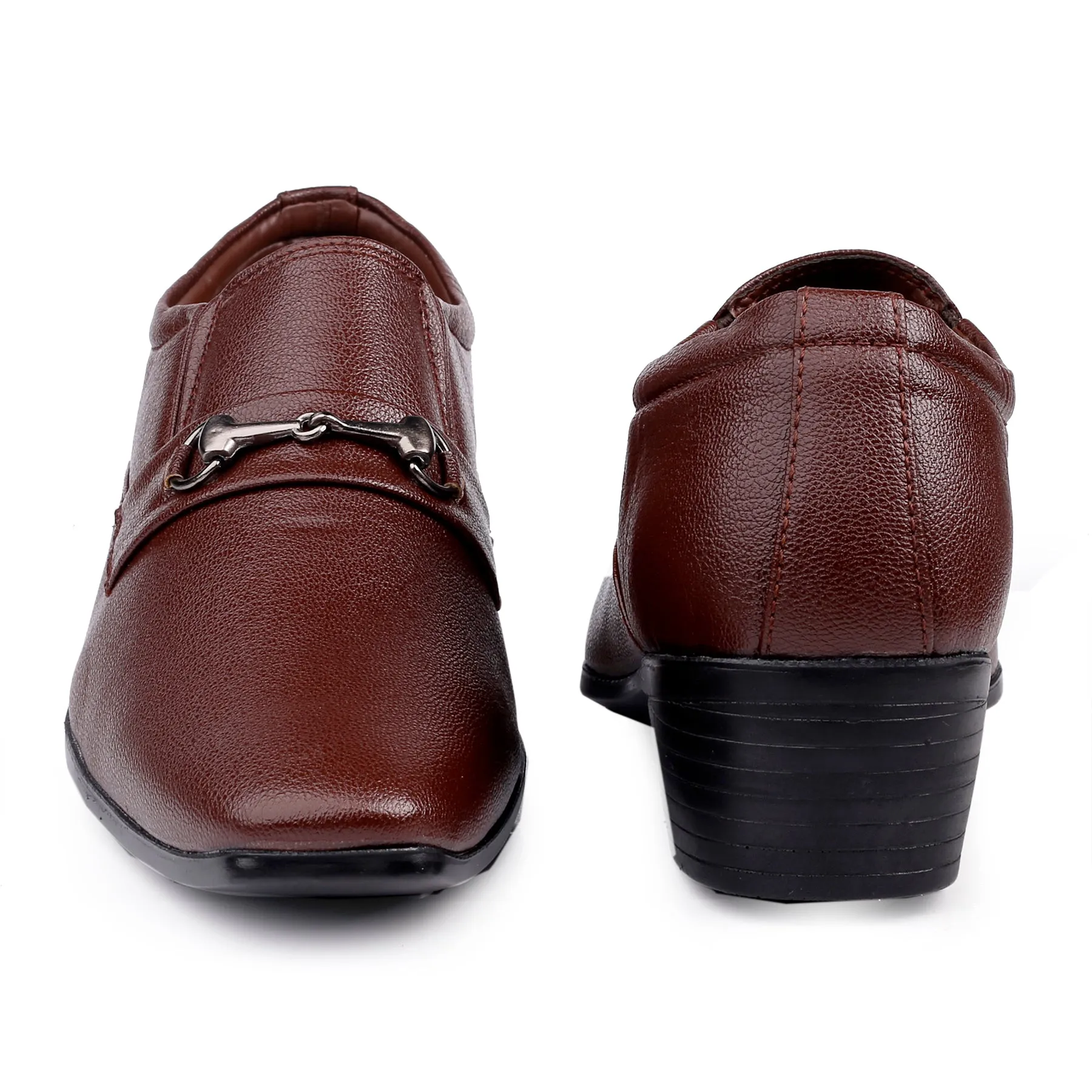 BXXY Premium Range Buckle Formal Slip-ons For Men