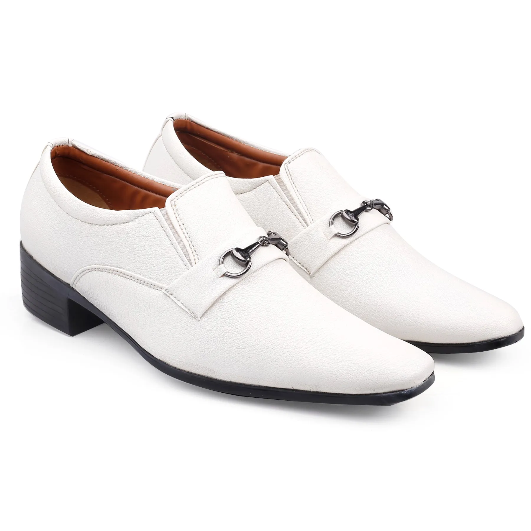 BXXY Premium Range Buckle Formal Slip-ons For Men