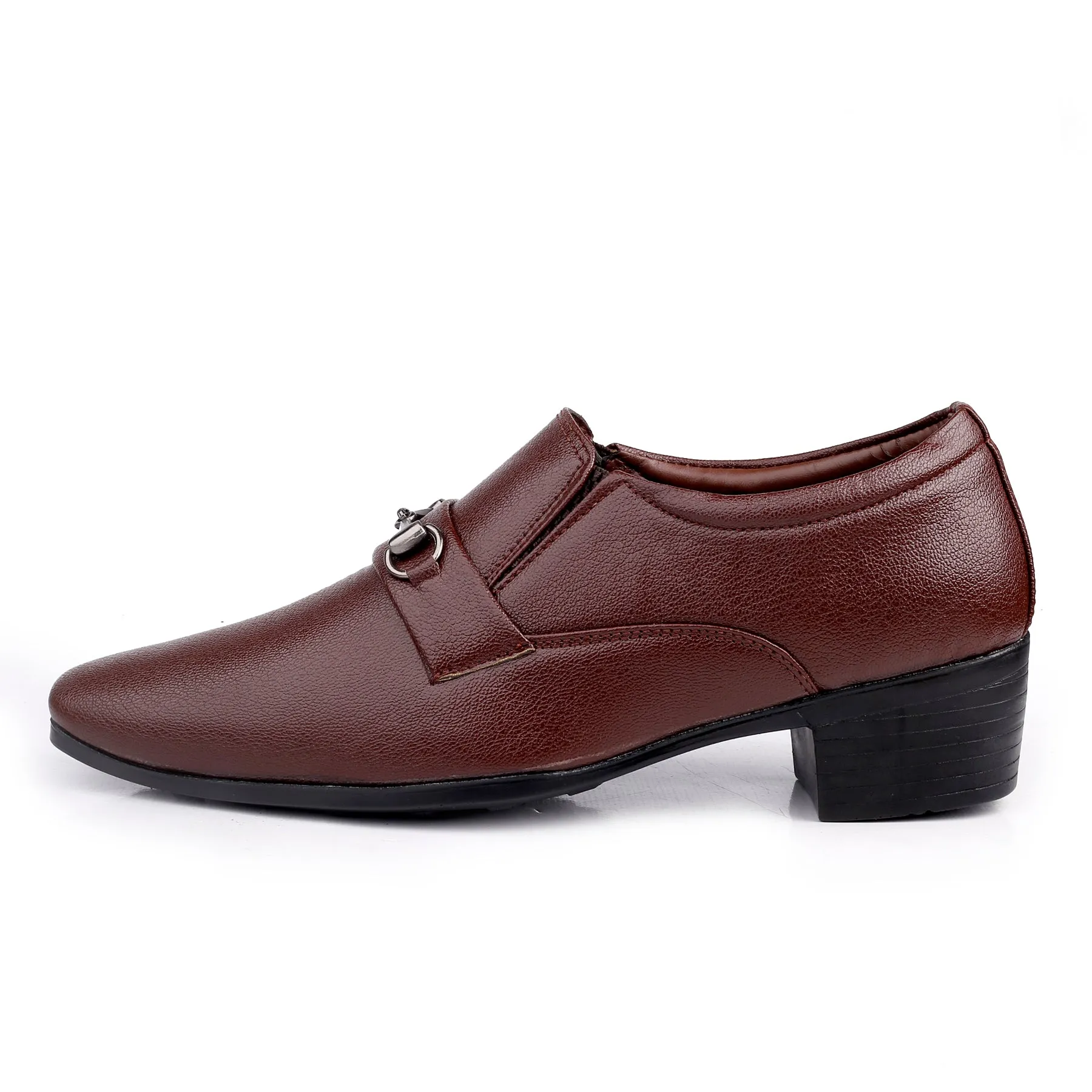 BXXY Premium Range Buckle Formal Slip-ons For Men