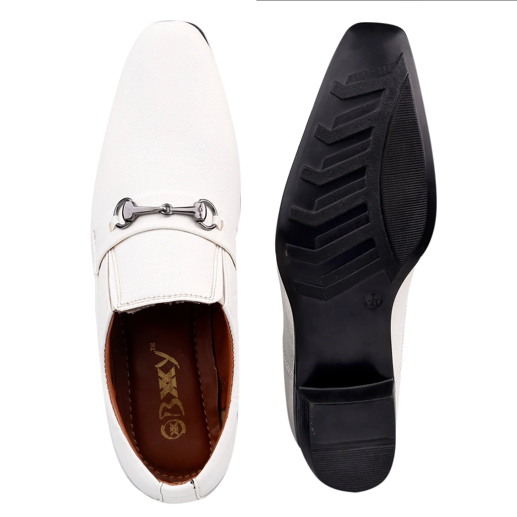 BXXY Premium Range Buckle Formal Slip-ons For Men