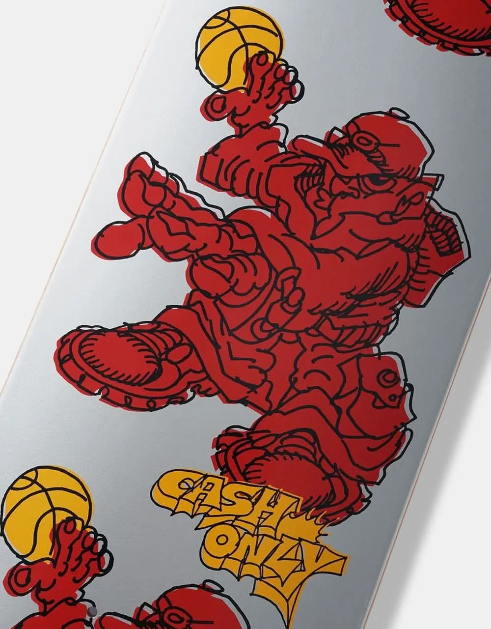 Cash Only 'Baller' Skateboard Deck - 8.125"