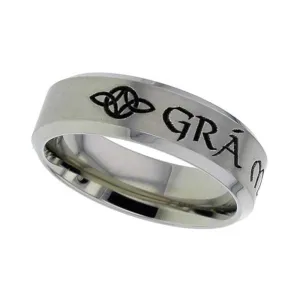 Celtic Titanium Ring - 2226CH-CI