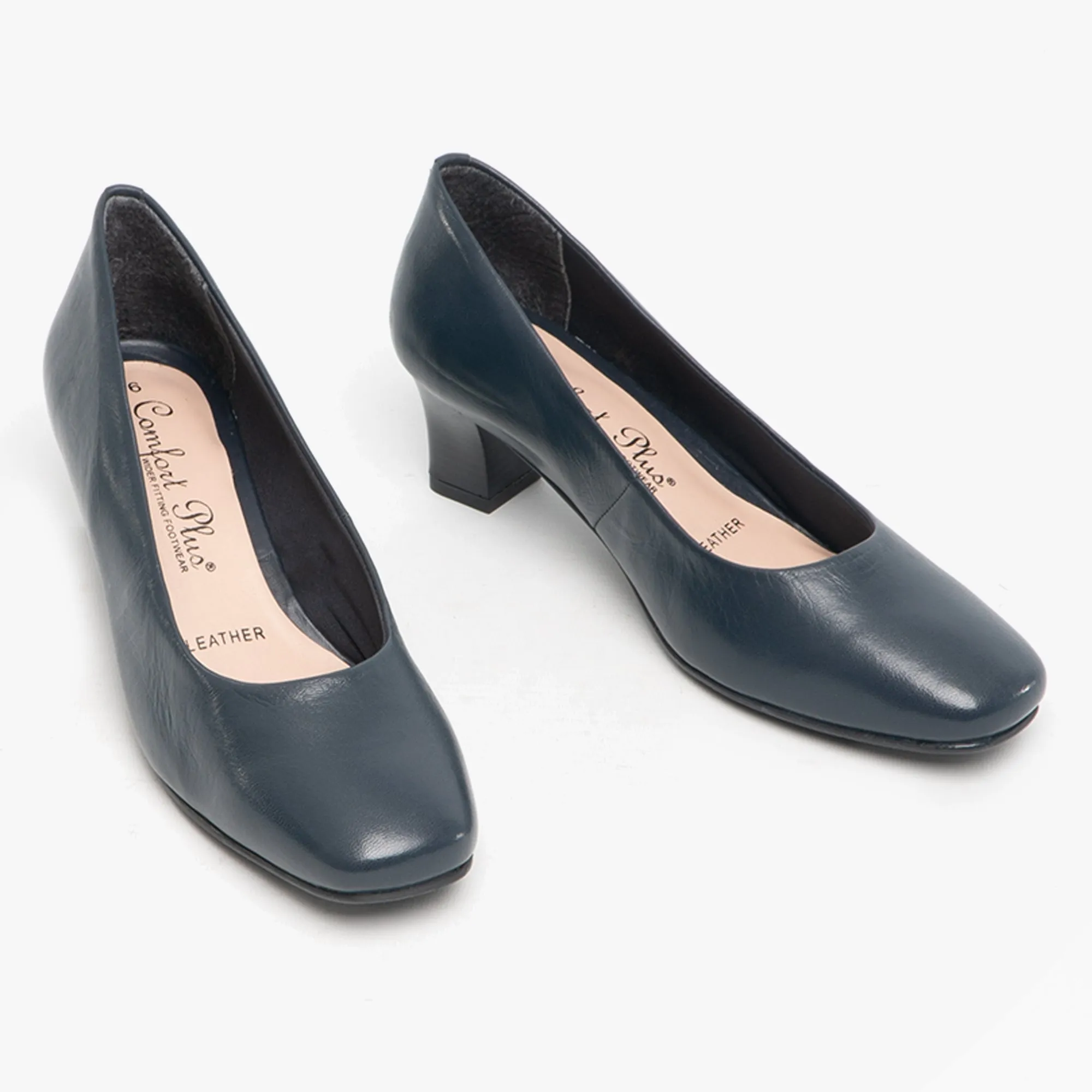 Comfort Plus KARLY Womens Court Shoes Navy