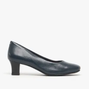 Comfort Plus KARLY Womens Court Shoes Navy