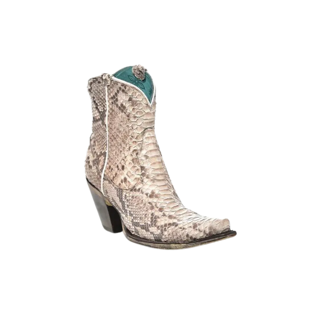 Corral Women's Python Zipper Ankle Boots