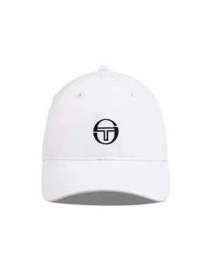 Court Hat- Brilliant White