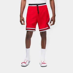 Dri Fit Diamond Woven Mens Shorts (Red/Black)