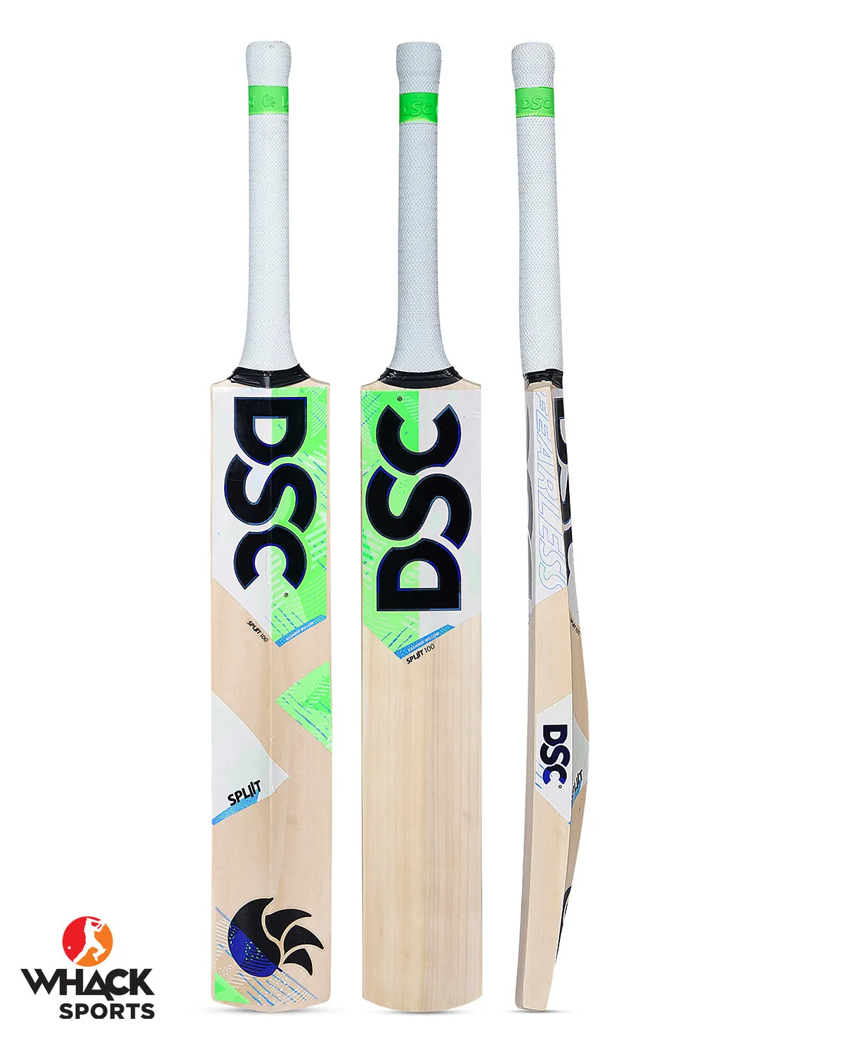 DSC Spliit Kashmir Willow Cricket Bundle Kit - Junior