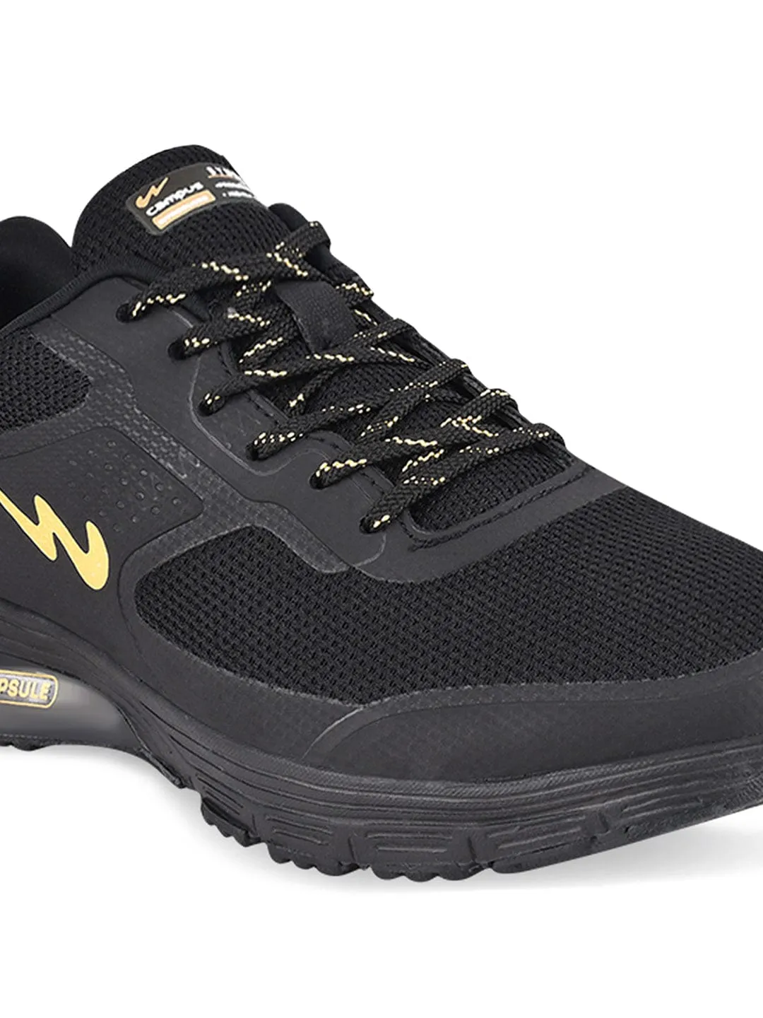 DYNAMO PRO Black Men's Running Shoes