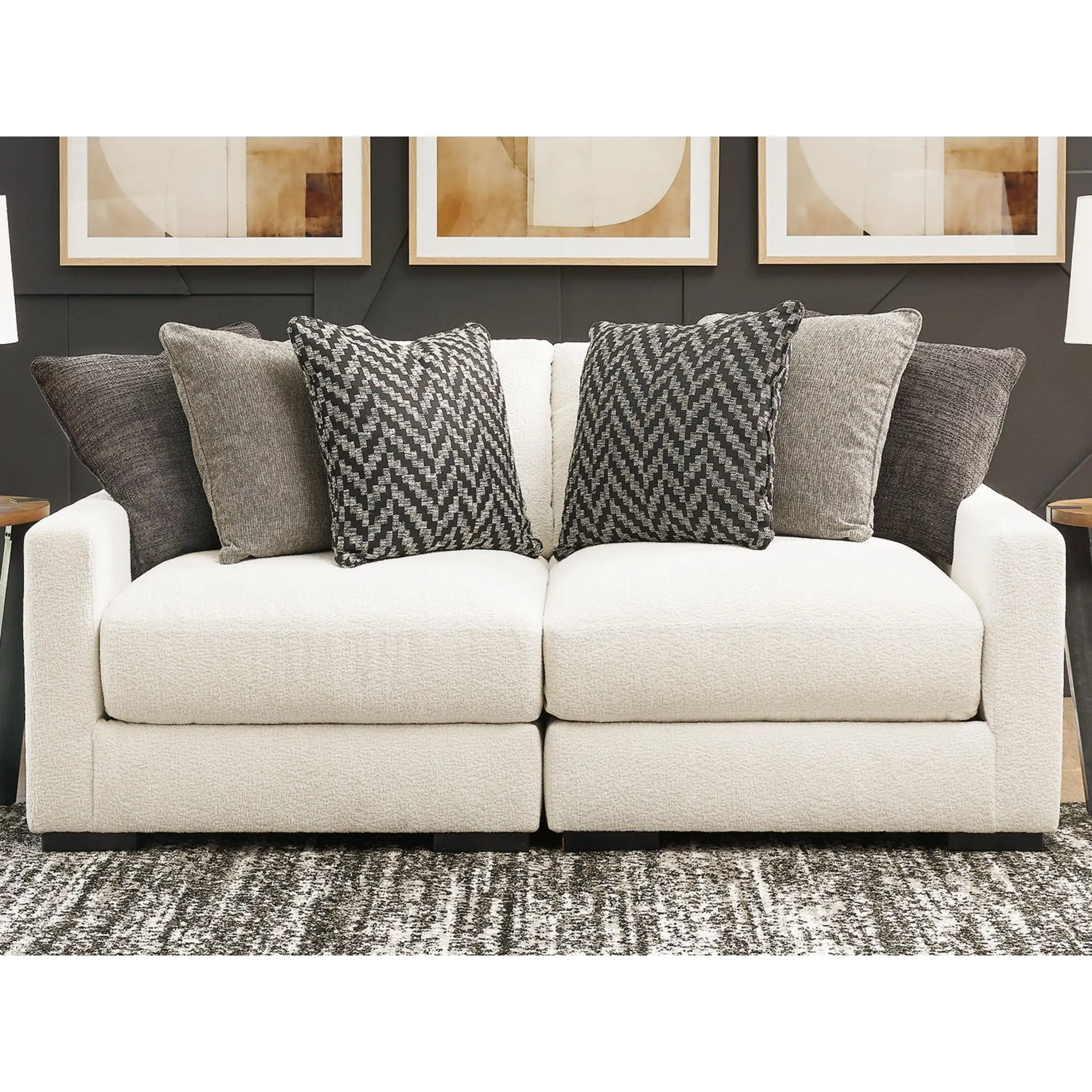 Elissa Court-Exclusive 2 Piece Modular Sectional