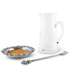 Fleur-De-Lis Pitcher Set