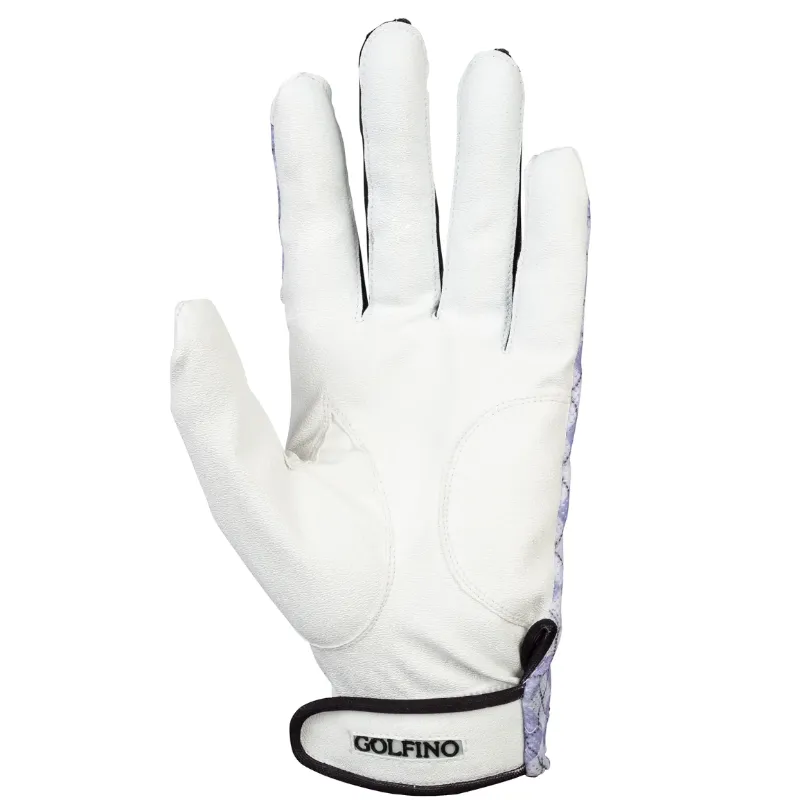 Golfino Argyle Glove - Lavender